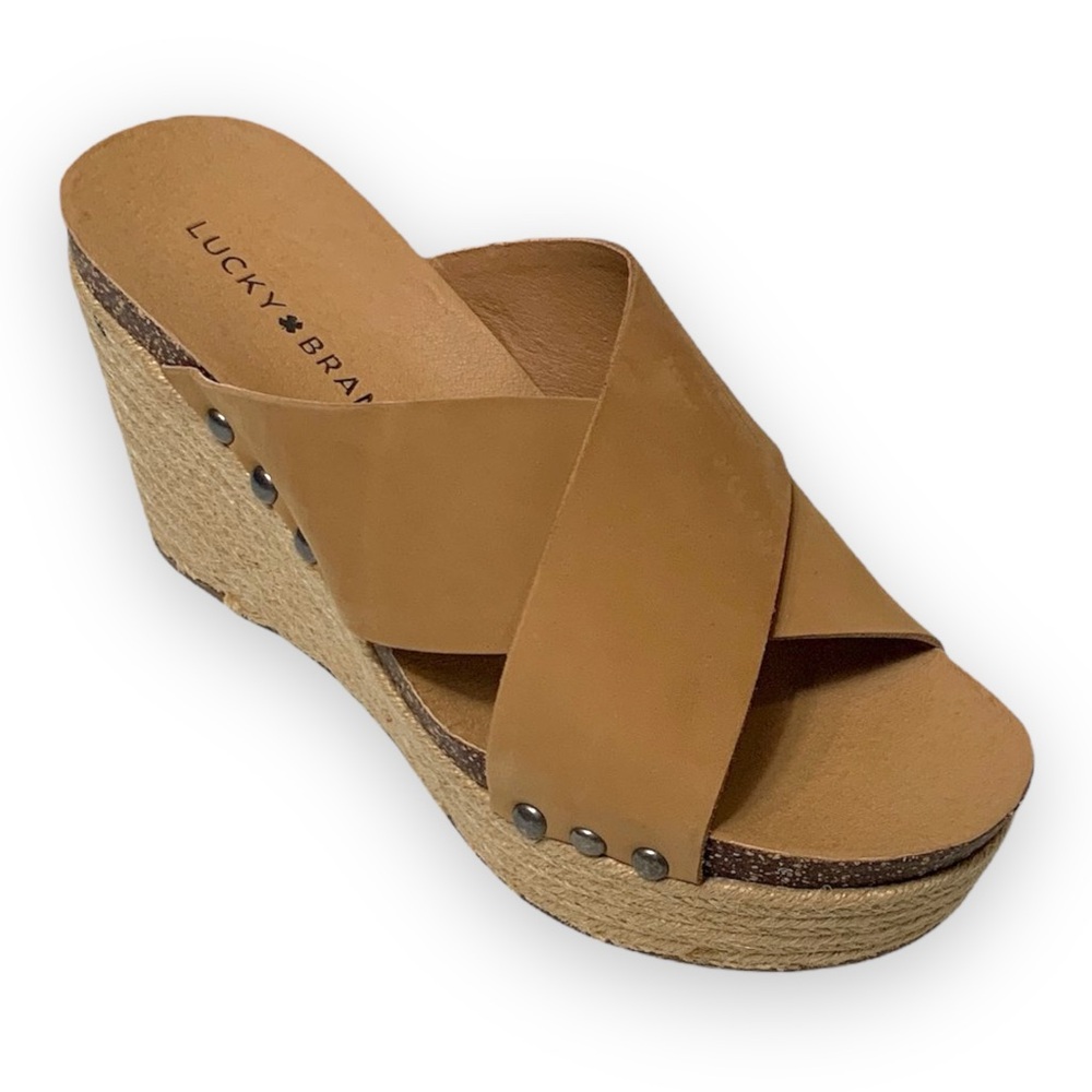 Lucky Brand Neeka Crisscross Wedges
